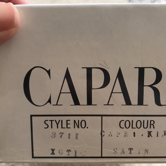 NEW Capparros green satin cocktail dress sandal women’s size 9.5 kitten heel - Picture 6 of 6